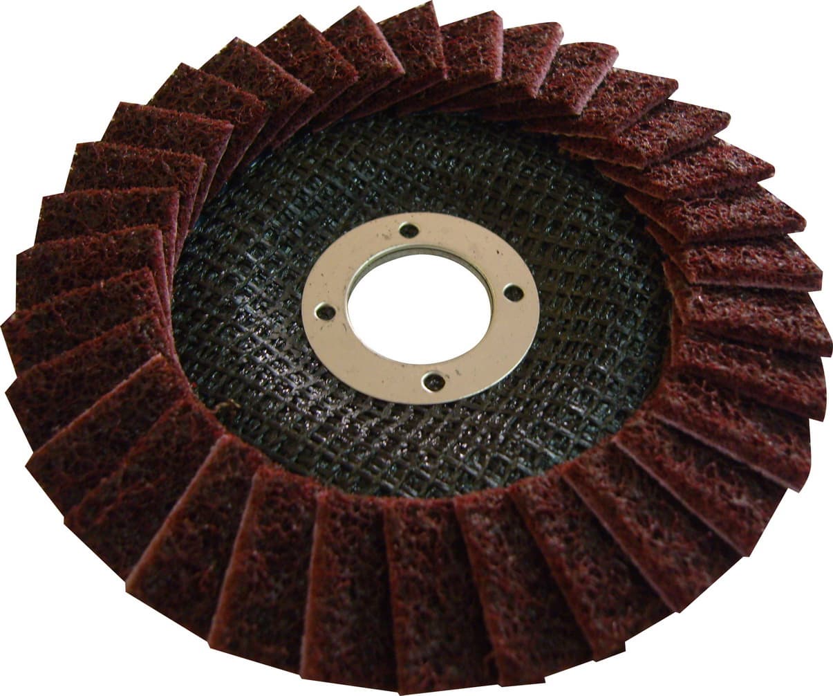 115mm Non_Woven Abrasive Flap Disc for Paint Removal